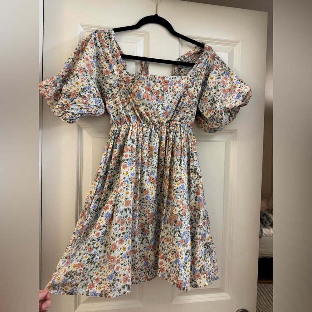 💐MABLE FLORAL MINI DRESS💐 - Picture 5 of 7